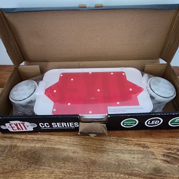 HUBBELL LED Exit Sign CC series New - Picture 3 of 3